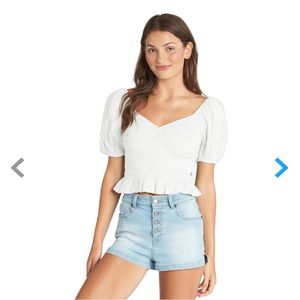 Roxy Puff Sleeve Top